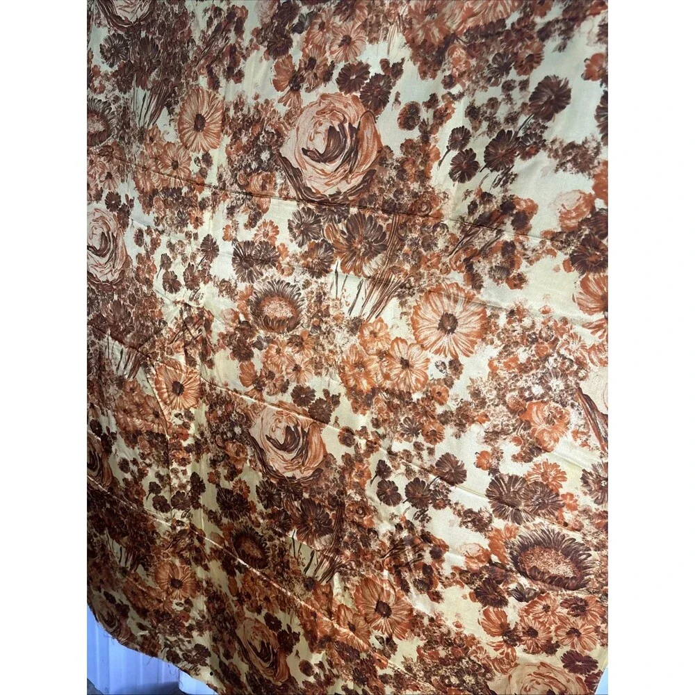 Vintage Polyester Maximalist Print Fabric 2.75 yds by 45 In ( 8ftx3.75ft)